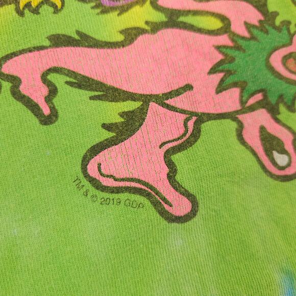 Grateful Dead Band Crew Neck Short Sleeve Graphic T Shirt Mens Size L Tie Dye - Picture 5 of 10